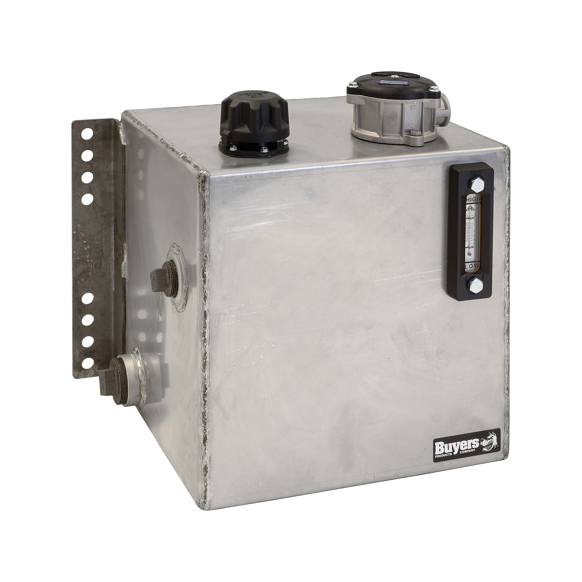 15 Gallon Stainless Steel Bulkhead Hydraulic Reservoir With 25 Micron Filter Model# SMR15SSF25
